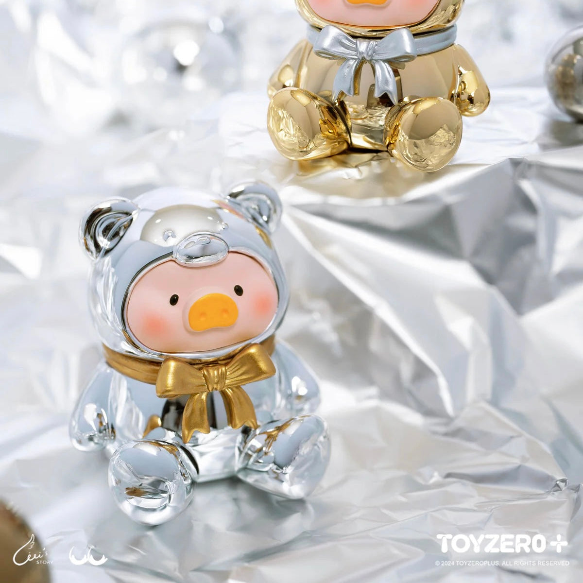 LuLu the Piggy Teddy Mini Figurine Blind Bag (Version One)