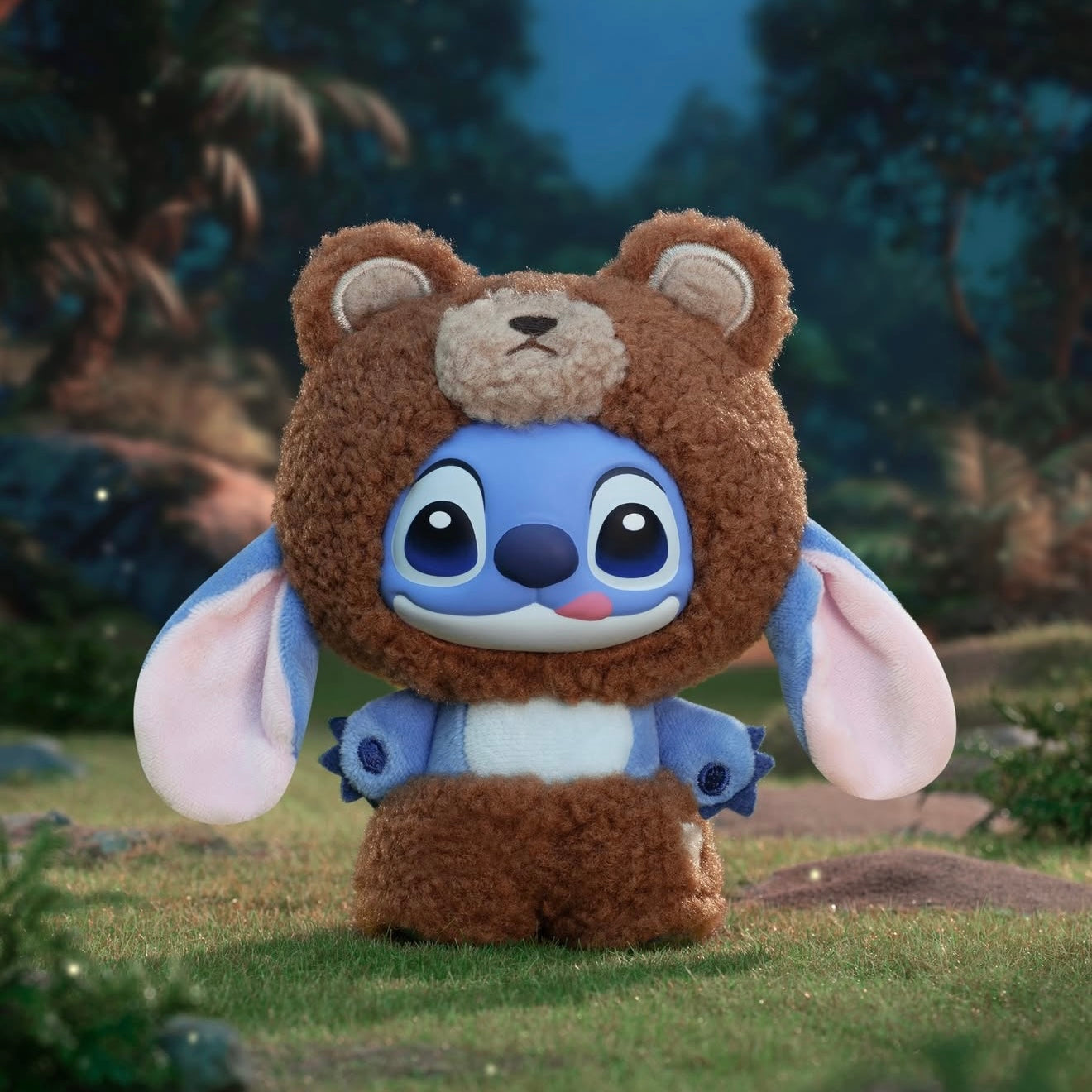 Disney Stitch Wild Animal Series Vinyl Plush Pendant Blind Box