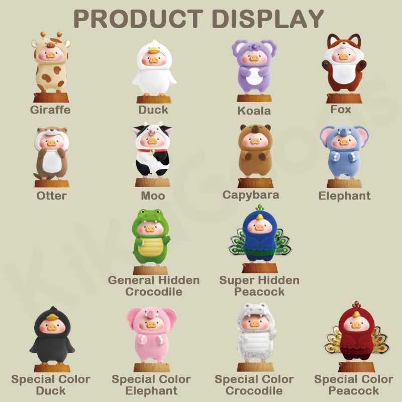 Lulu The Piggy Animal Party Figurine Blind Box