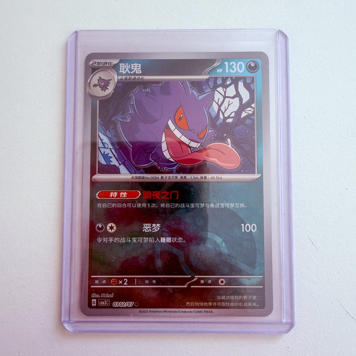 0302/07 Gengar (Poke Ball Pattern)