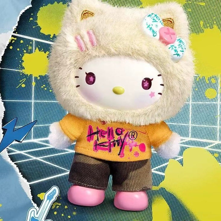 Hello Kitty Street Graffiti Plush Blind Box
