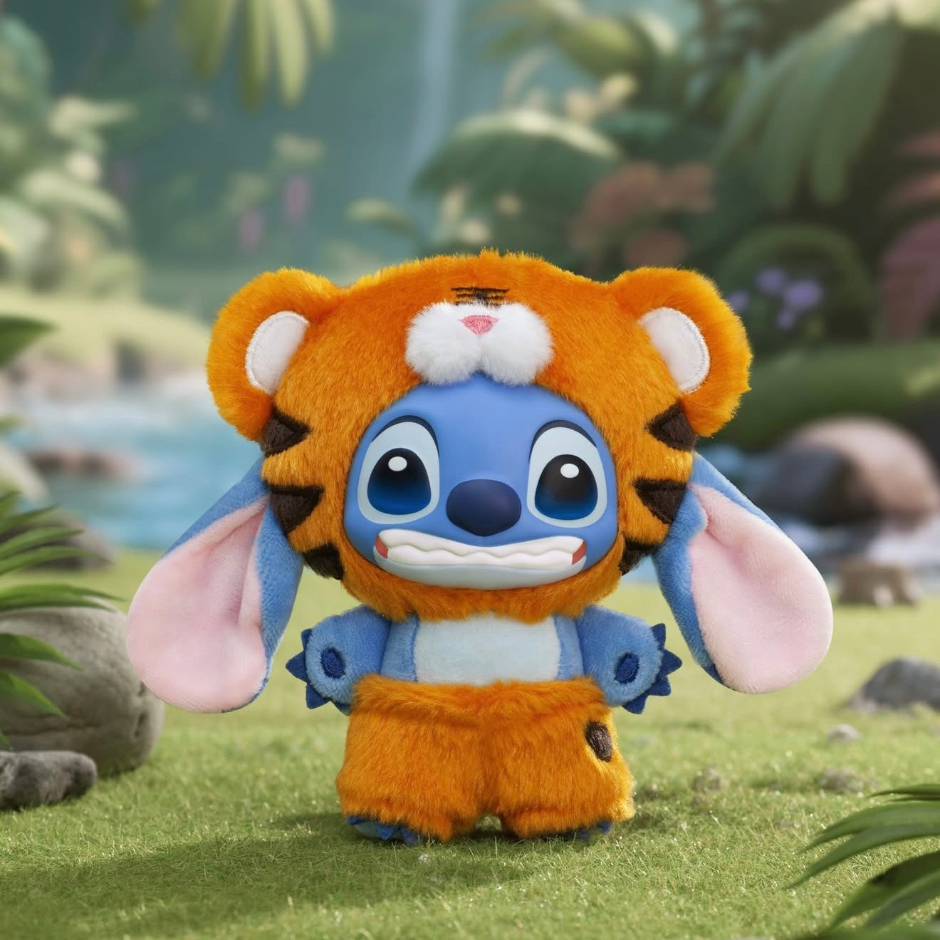 Disney Stitch Wild Animal Series Vinyl Plush Pendant Blind Box