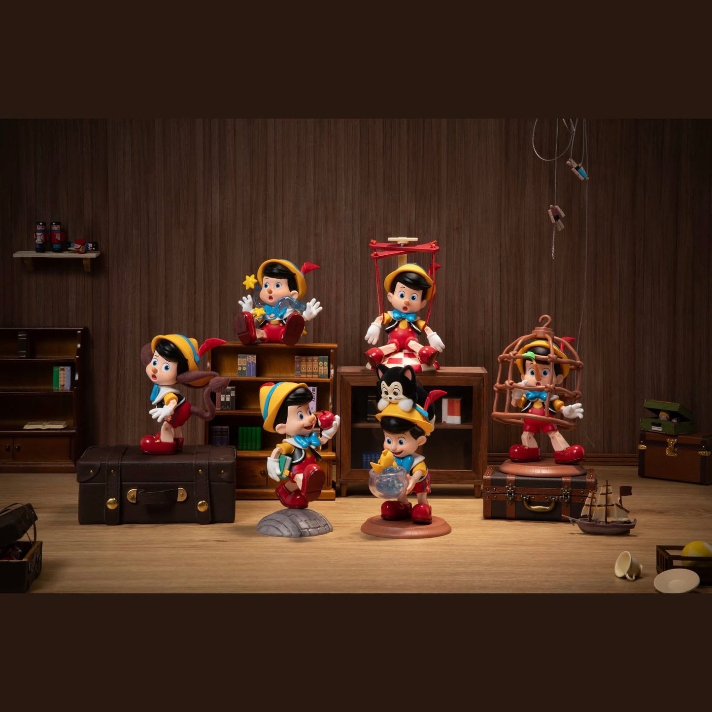 Disney Pinocchio Growth Diary Series Figurine Blind Box