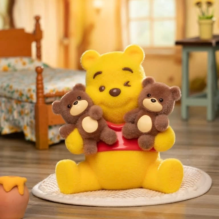 Disney Winnie The Pooh Happy Time Series Figurine Blind Box