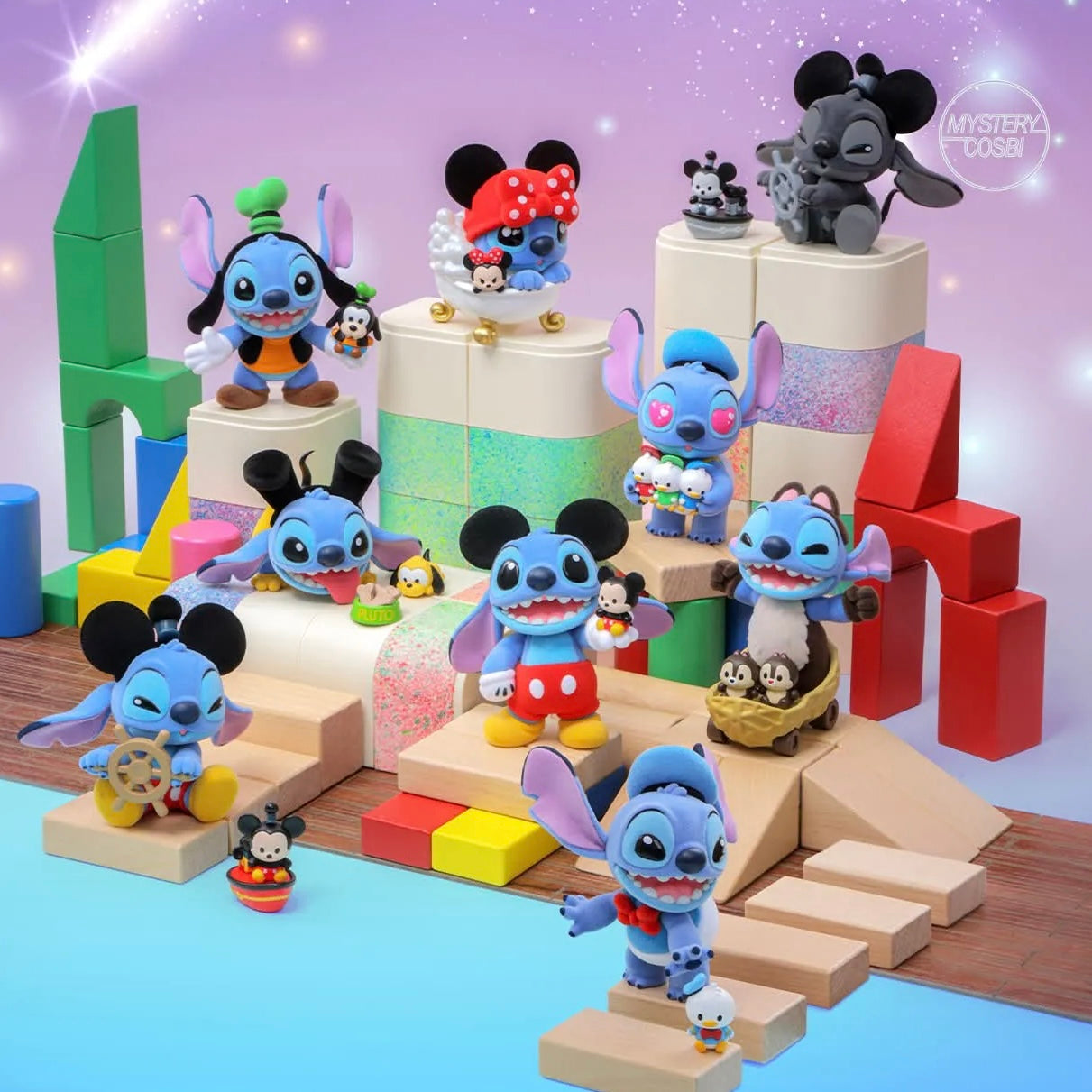 Disney Stitch x Mickey & Friends Figurine Blind Box