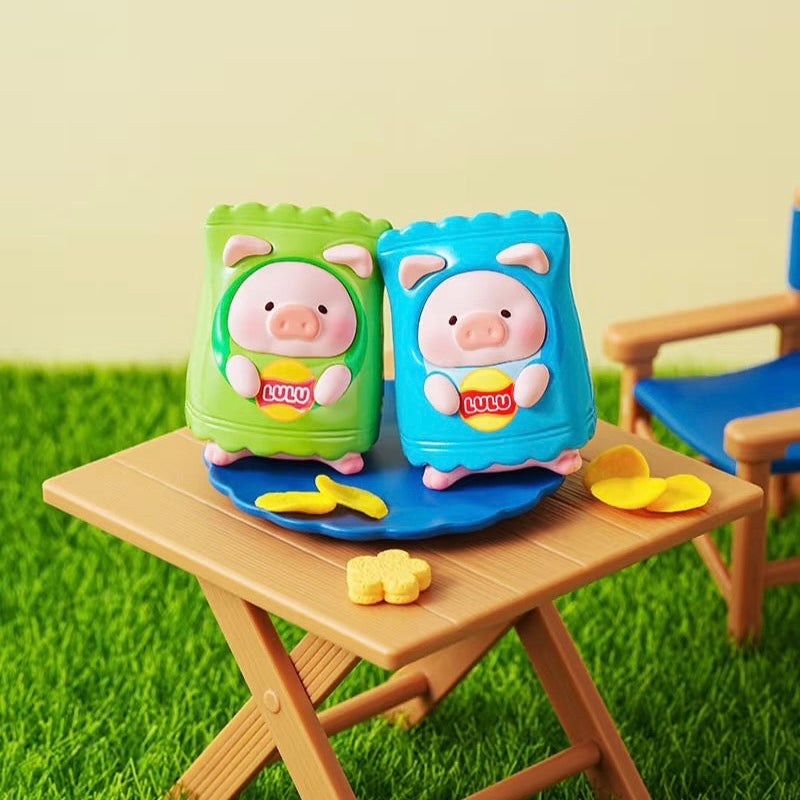 Lulu The Piggy Picnic Party Beans Figurines Blind Box (3PC’s)
