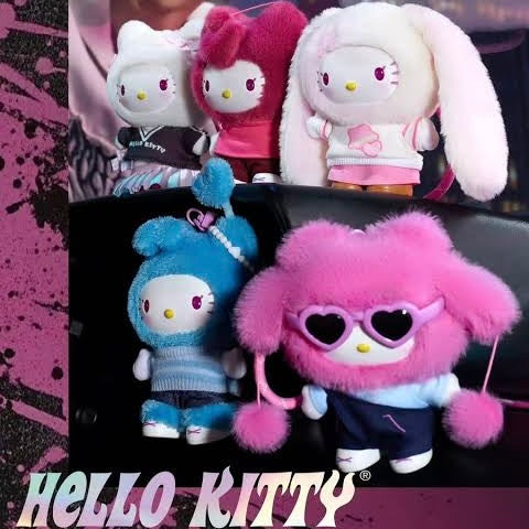 Hello Kitty Pop Star Plush Pendant Blind Box