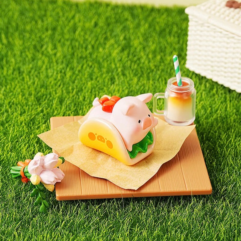 Lulu The Piggy Picnic Party Beans Figurines Blind Box (3PC’s)