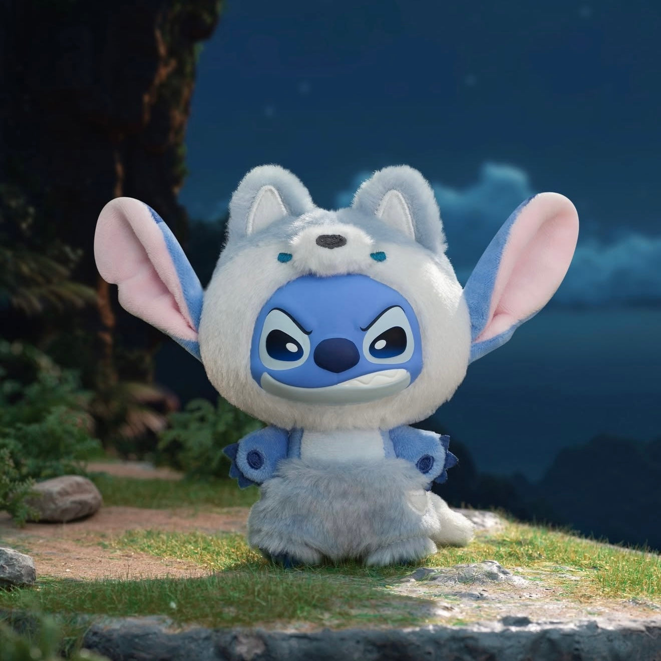 Disney Stitch Wild Animal Series Vinyl Plush Pendant Blind Box