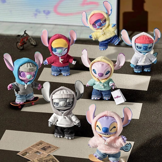 Disney Stitch GenZ Street Plush Pendant Blind Box