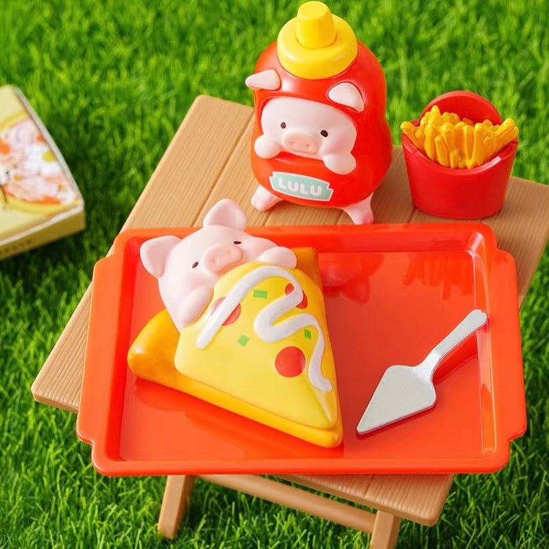 Lulu The Piggy Picnic Party Beans Figurines Blind Box (3PC’s)