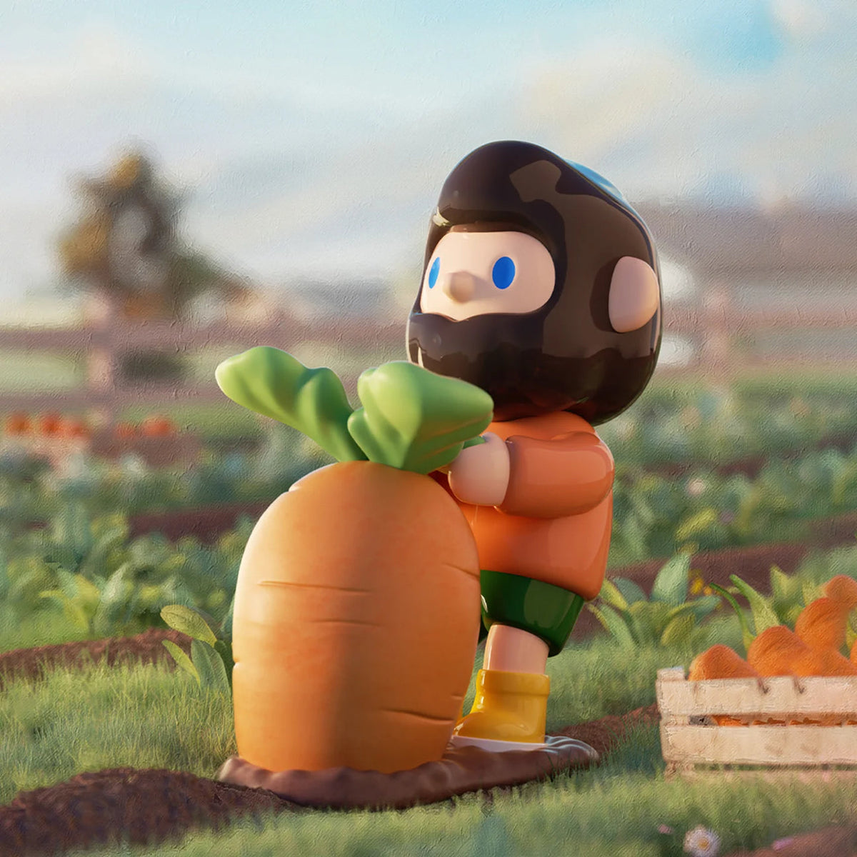 Farmer Bob On The Farm Figurine Blind Box