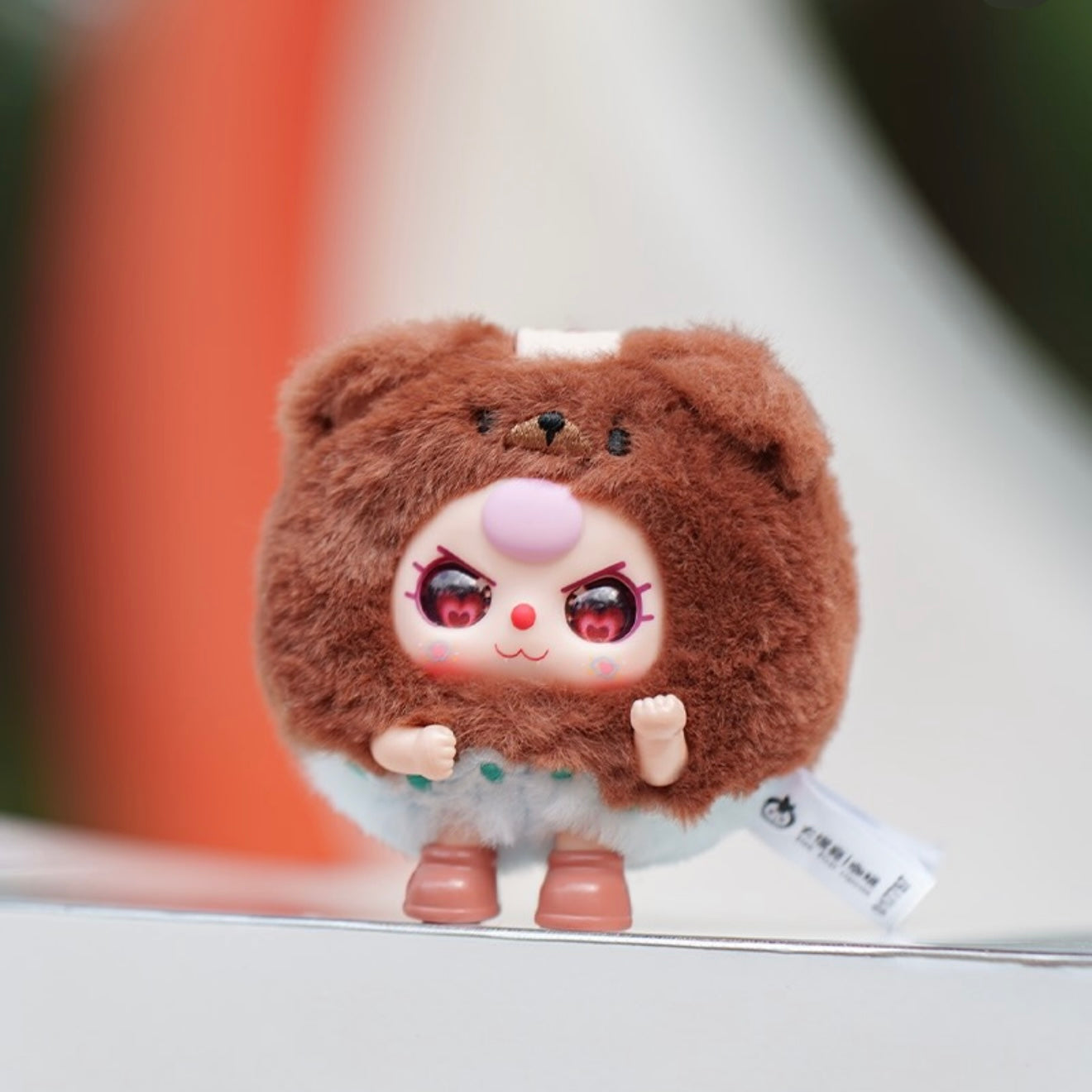 Baby Three Round Beast Plush Pendant Blind Box
