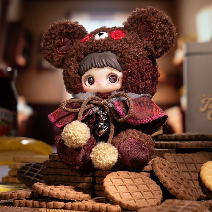 MayMei V8 Tiny Bear Cookie Plush Pendant Blind Box