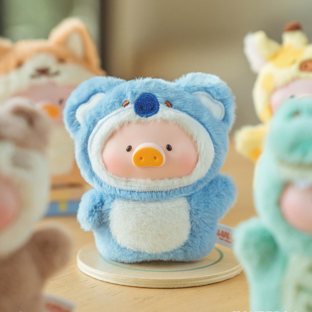 Lulu The Piggy Animal Party Puppet Show Plush Pendant Blind Box