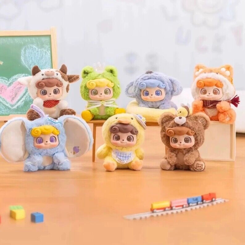 Q Kid Animal Preschool Plush Pendant Blind Box