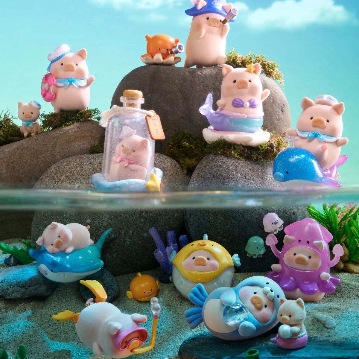 Lulu the Piggy Ocean Series Figurine Blind Box