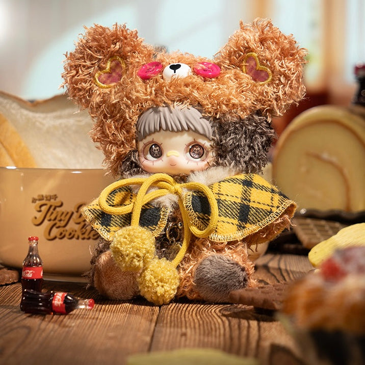 MayMei V8 Tiny Bear Cookie Plush Pendant Blind Box