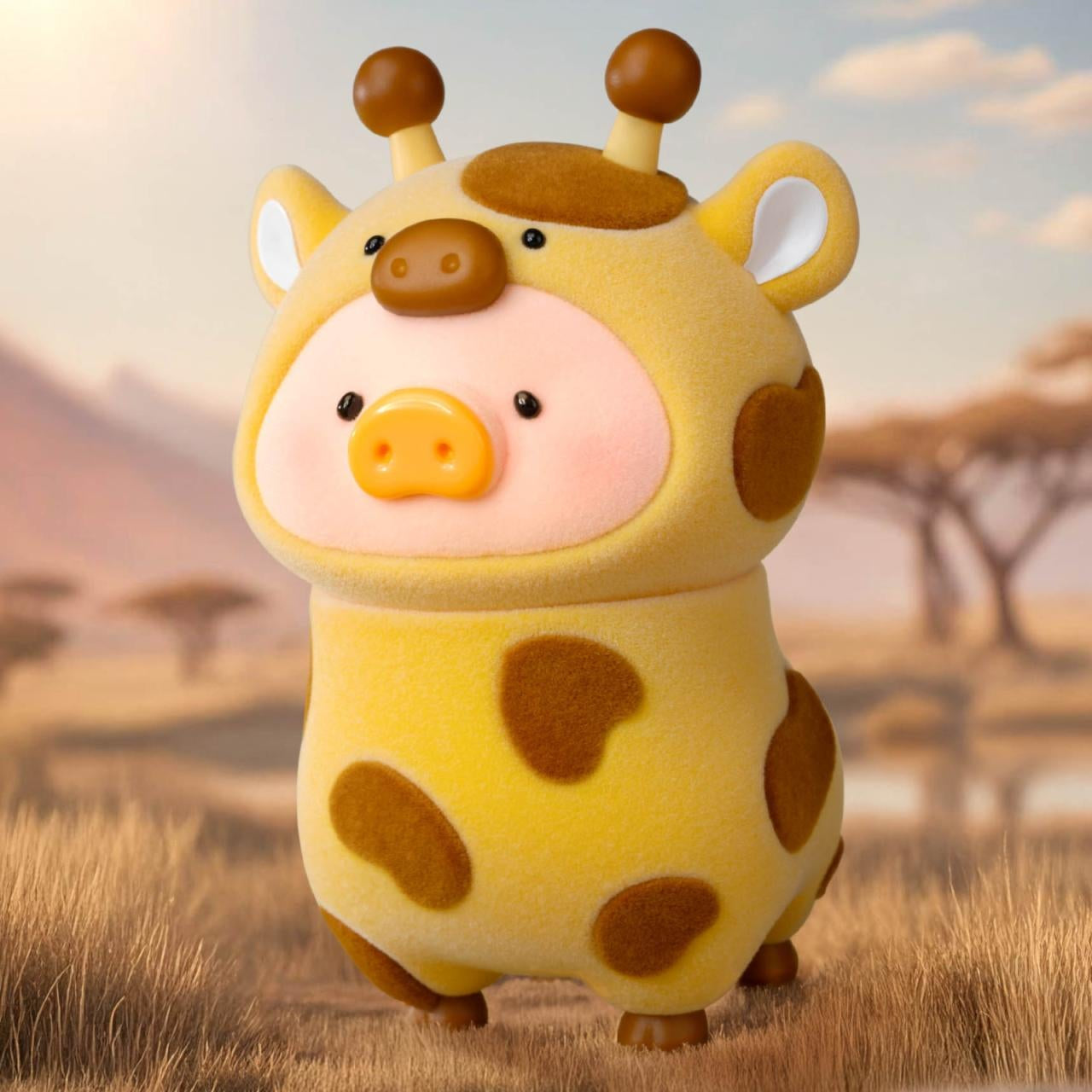Lulu The Piggy Animal Party Figurine Blind Box