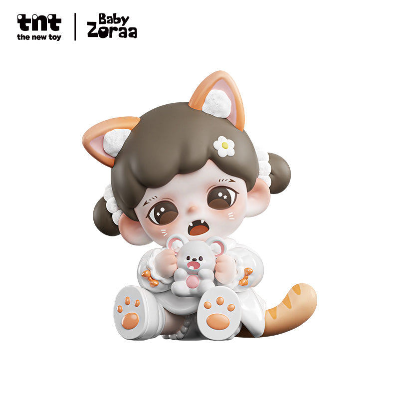 Zoraa Meow Cat Face Mini Figurine Blind Box