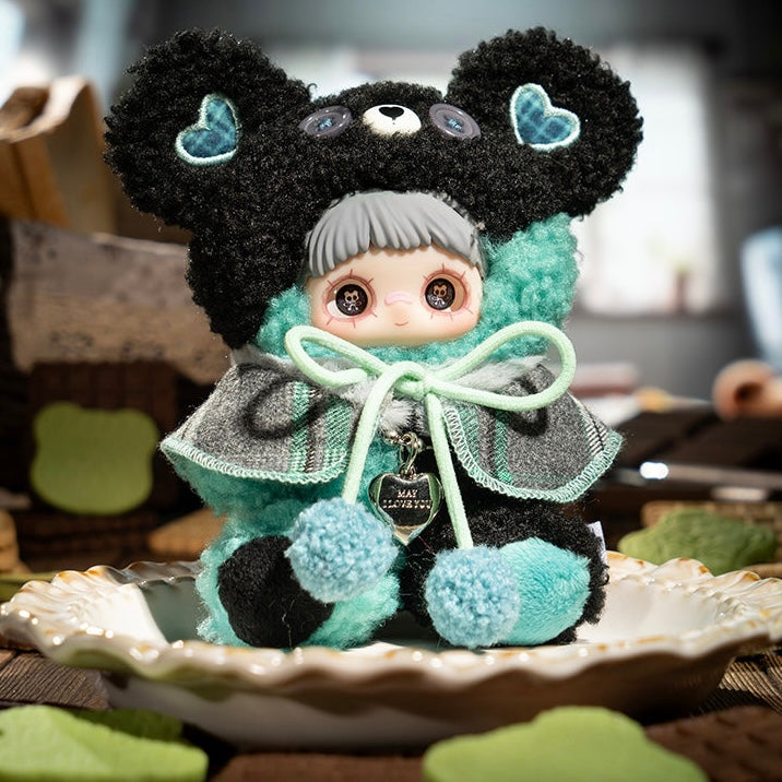 MayMei V8 Tiny Bear Cookie Plush Pendant Blind Box