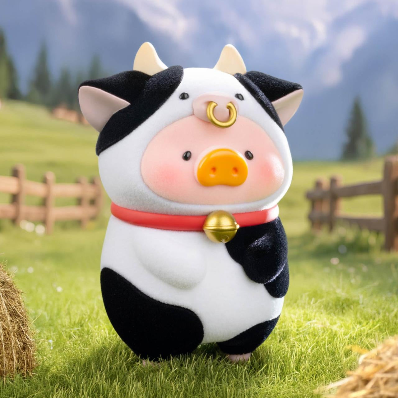 Lulu The Piggy Animal Party Figurine Blind Box