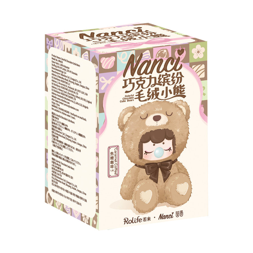 Nanci Colorful Chocolate Cutie Bears Plushie Blind Box