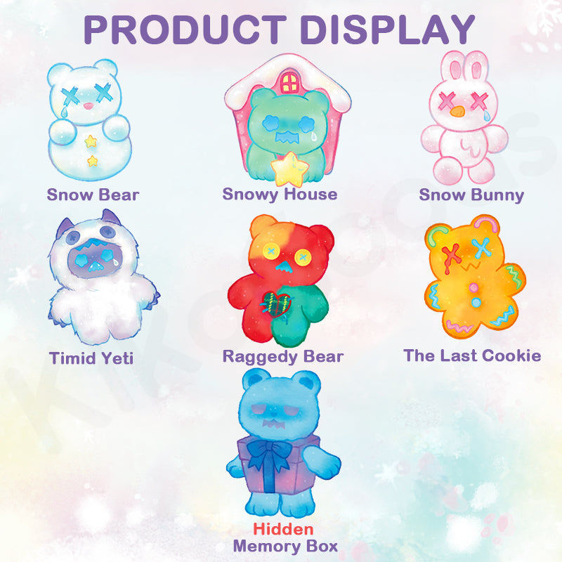 Shinwoo The Cold Hug Plush Pendant Blind Box