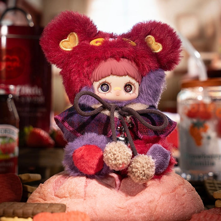 MayMei V8 Tiny Bear Cookie Plush Pendant Blind Box