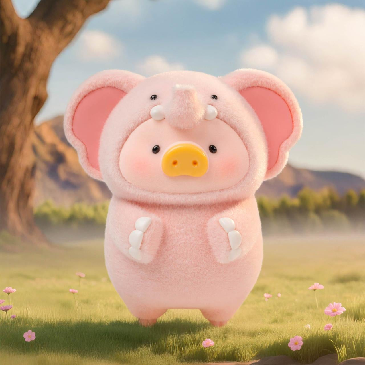 Lulu The Piggy Animal Party Figurine Blind Box