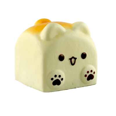 Fluffmellies Doggy Toast Squishy