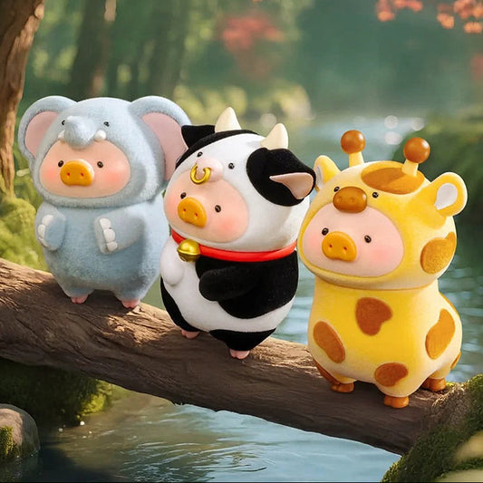 Lulu The Piggy Animal Party Figurine Blind Box
