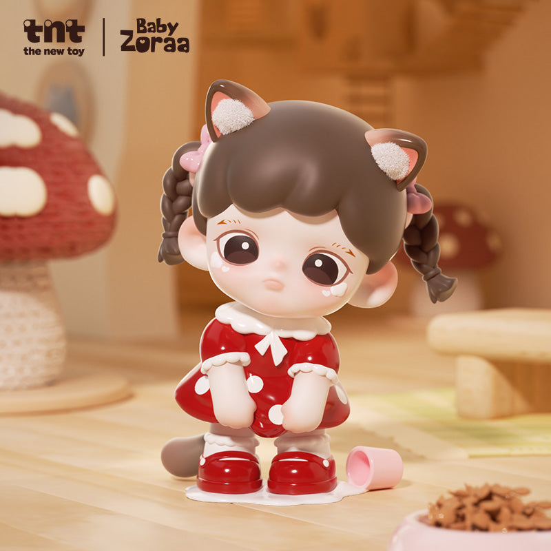Zoraa Meow Cat Face Mini Figurine Blind Box